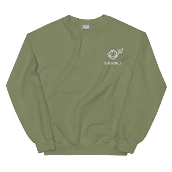unisex-crew-neck-sweatshirt-military-green-front-646724b1ac3da.jpg